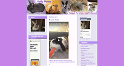 Desktop Screenshot of dailybunny.com