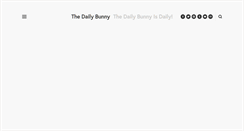 Desktop Screenshot of dailybunny.org
